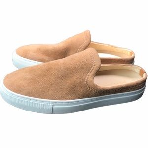 Jenni Kayne Suede Slider Sneaker Honey Color Size 6.5 - 7 US 36 EU